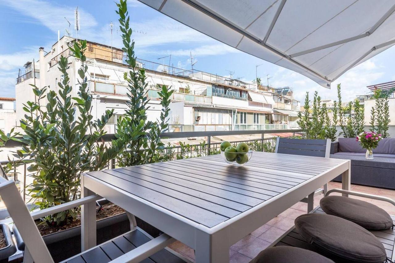 Emily In Athens - Central Chic Flat With Terrace Syntagma E1 Екстер'єр фото