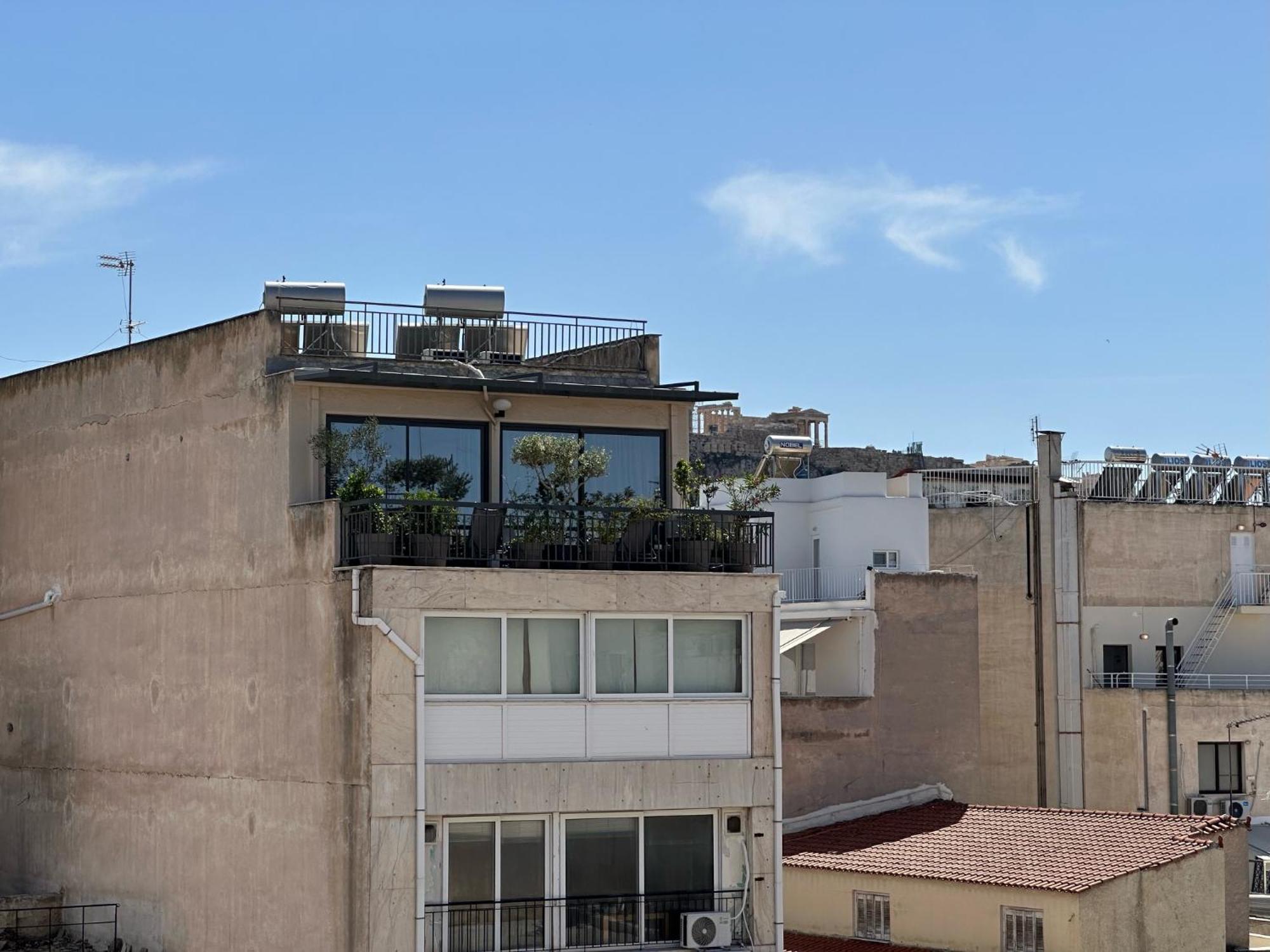 Emily In Athens - Central Chic Flat With Terrace Syntagma E1 Екстер'єр фото